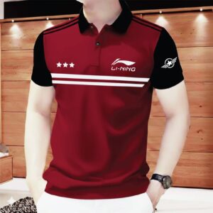PK Cotton Polo Shirt For Men’s [3 star meroon]
