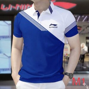 Premium Quality PK Cotton Polo Shirt For Men's \ Navy Blue