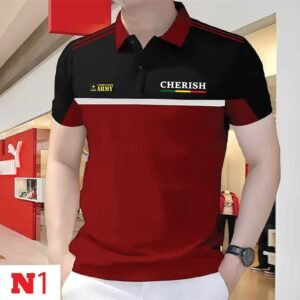 PK Cotton Polo Shirt For Men’s [Cherish 514]