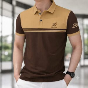 PK Cotton Polo Shirt For Men’s [Athentic Biscuit/Copee]